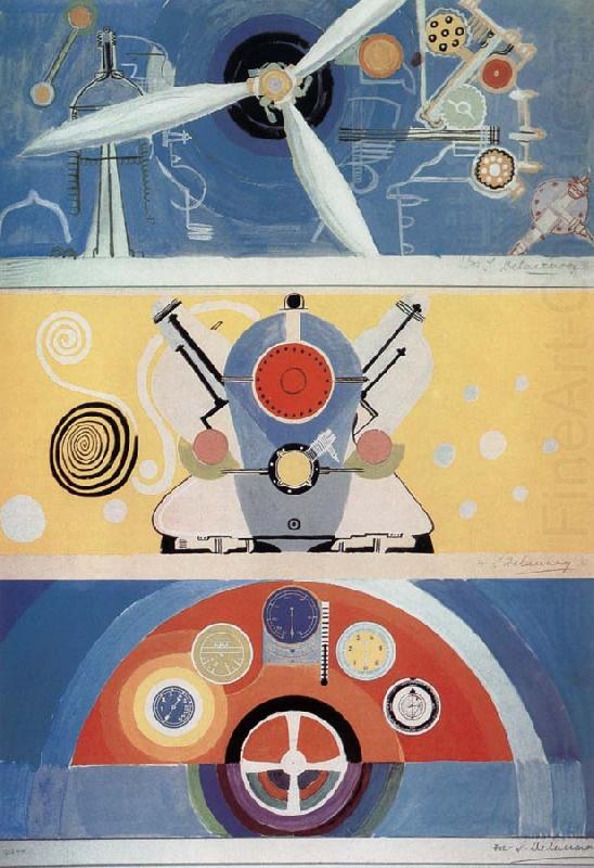 Propeller Motor and helm, Delaunay, Robert